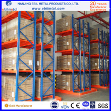 Vna métallique de qualité supérieure (allée très étroite) Pallet Racking